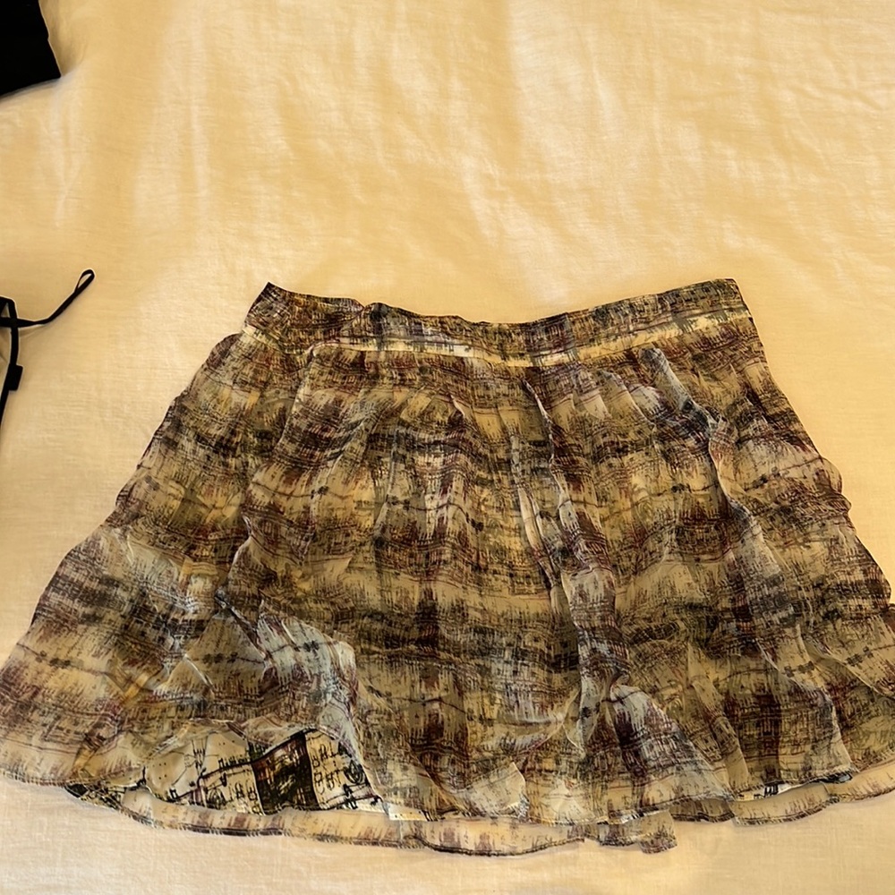 Theyskens’ theory pleated mini skirt.